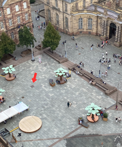 plaque caveau du futur