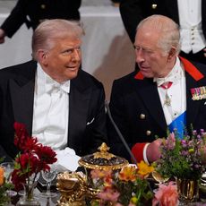 Donald Trump et le roi Charles III au château de Windsor, le 17 septembre 2025.