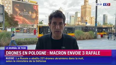 Drones en Pologne : Macron envoie 3 rafales