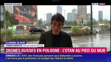 Drones russes en Pologne : l'Otan au pied du mur 