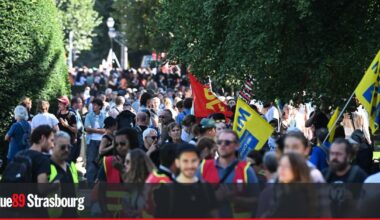 forces de l'ordre blindées et manifestation "réussie"