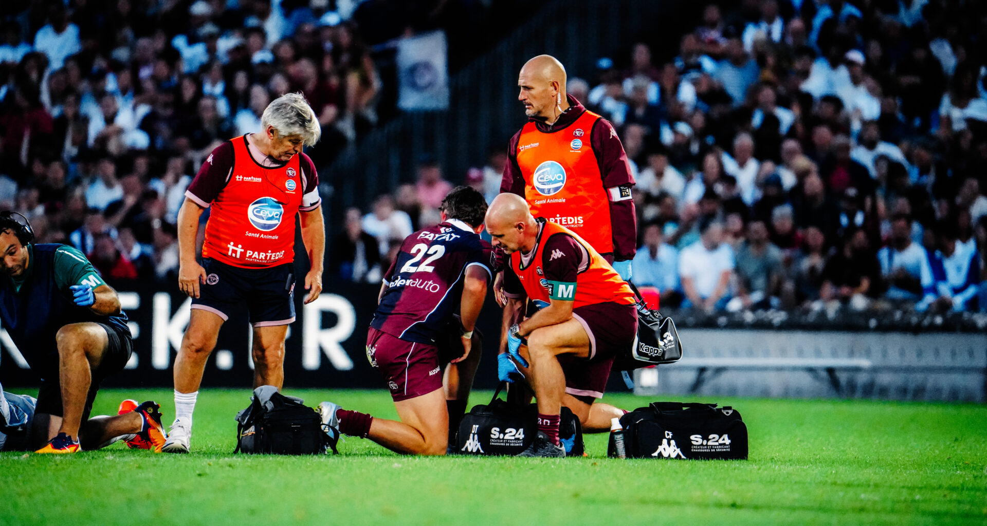 Le point infirmerie présenté par S.24 avant le déplacement au Stade Français ! - Actualités - Union Bordeaux Bègles (UBB Rugby)