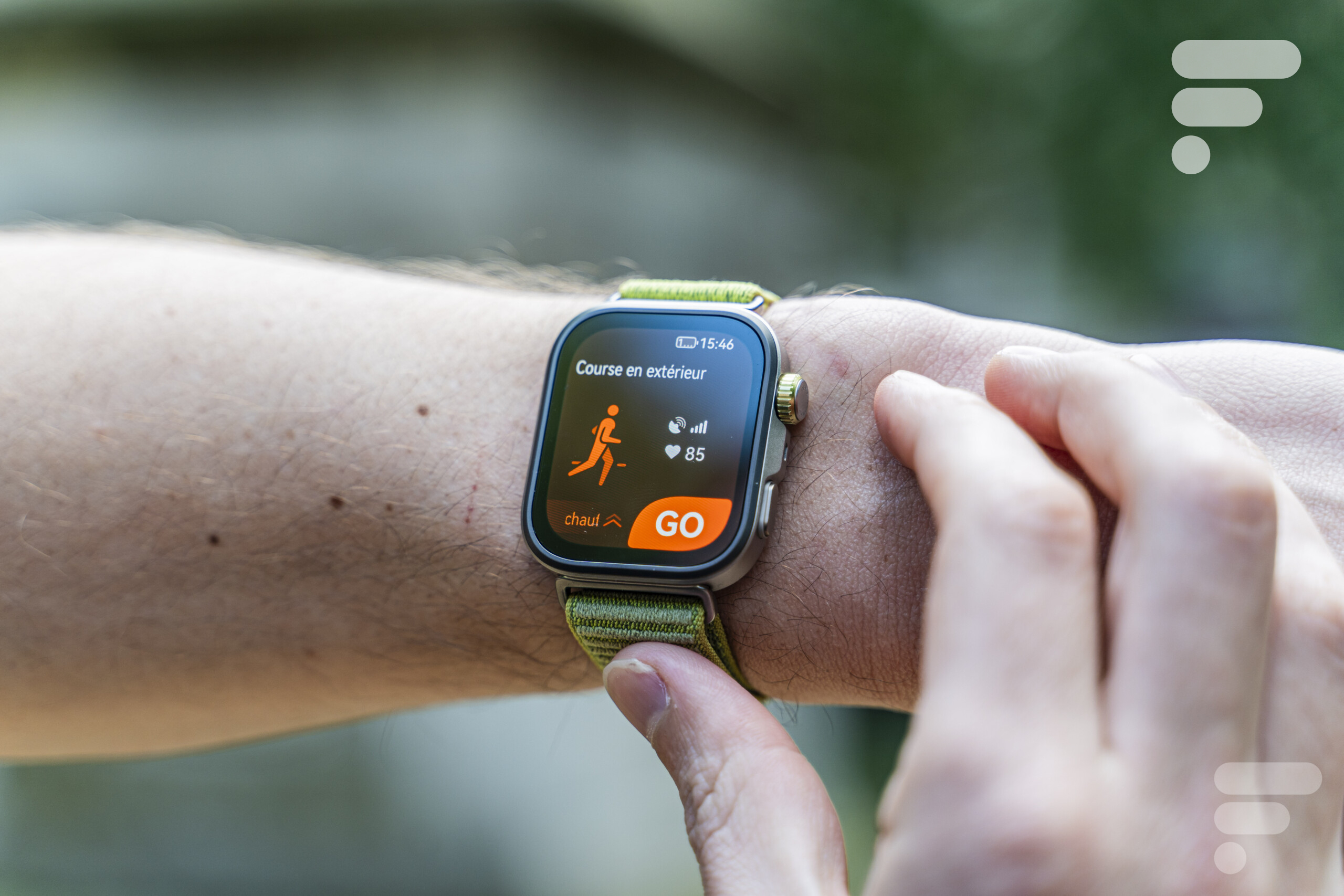La Huawei Watch Fit 4 Pro intègre un suivi GPS