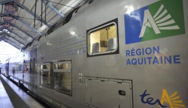 pour la première fois depuis 1949, un train TER s’est arrêté à la station Talence-Médoquine