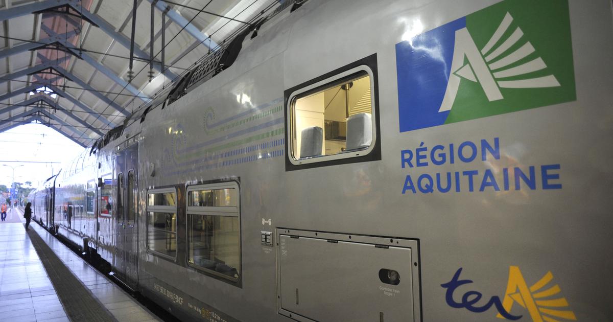 pour la première fois depuis 1949, un train TER s’est arrêté à la station Talence-Médoquine