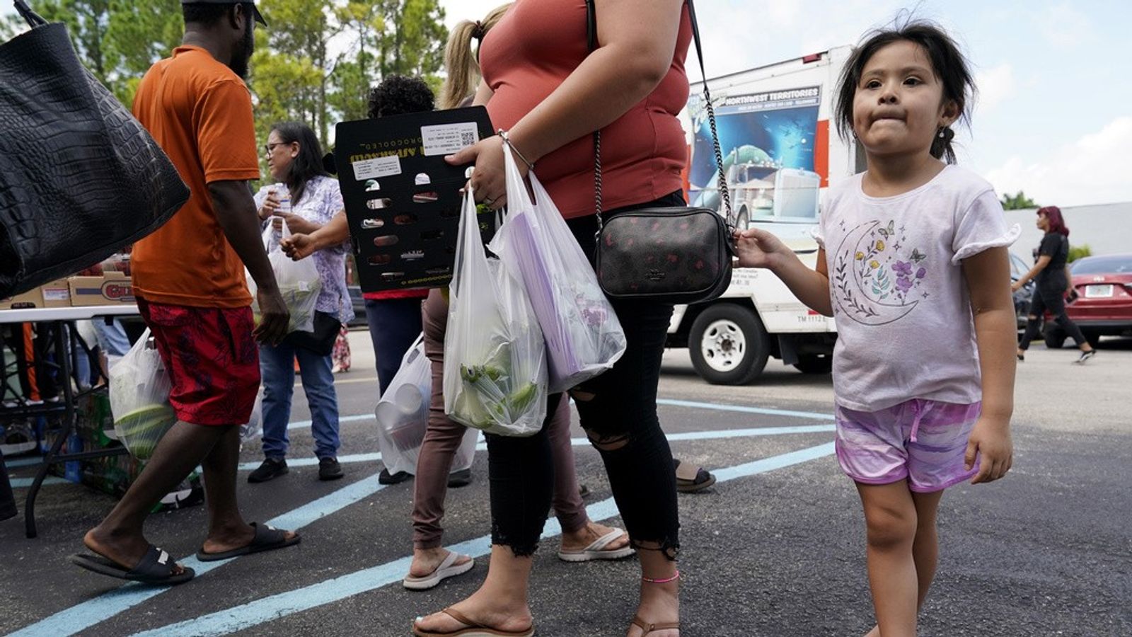 Ce qui n’est pas dit dans les États-Unis de Trump : un enfant sur cinq ne mange pas à sa faim