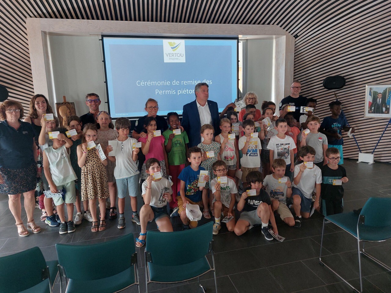 Près de Nantes, ces enfants ont obtenu leur permis piéton
