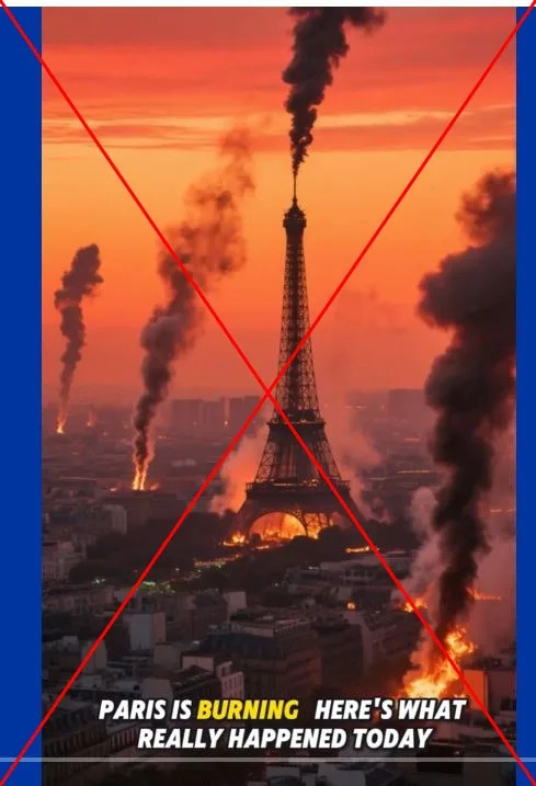 <span>Capture d'écran d'une vidéo TikTok réalisée le 12 septembre 2025</span>