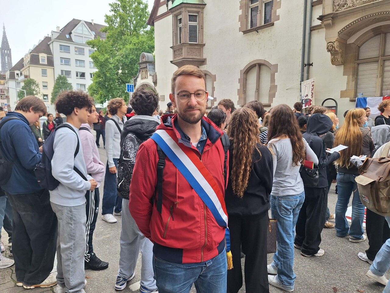 "Je suis là pour veiller que la police respecte la liberté de manifester"
