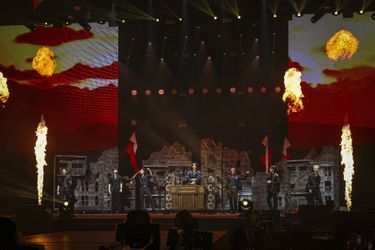 Le groupe ENHYPEN enchante l’Accor Arena pour son premier concert parisien, le 3 septembre 2025.