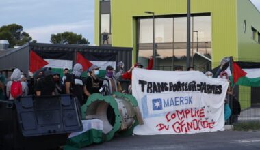 Une centaine de manifestants bloquent Eurolinks et filtrent la circulation