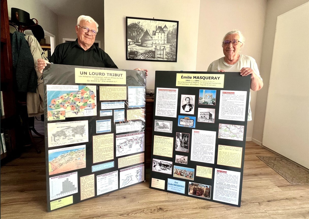 Exposition et dédicace près de Rouen pour montrer « des visions humaines de la guerre d’Algérie »