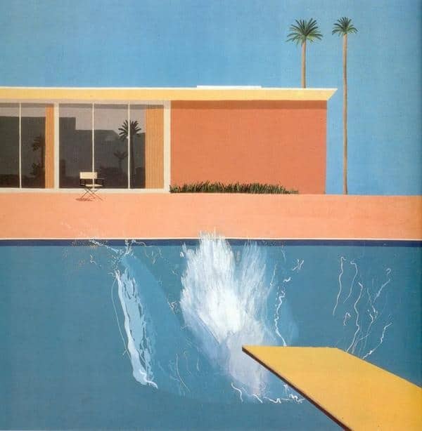 A Bigger Splash de David Hockney