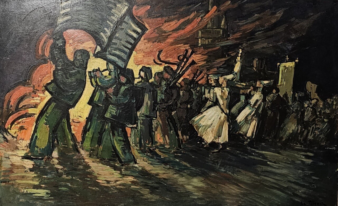 pourquoi ce peintre de Perros suscite l'enthousiasme