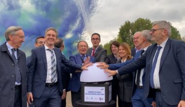 les travaux du port en plaine d’Achères sont officiellement lancés