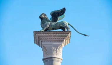 Venise: le lion de la place Saint-Marc pourrait être une sculpture chinoise