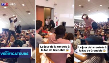 VÉRIF' - Prof giflé, étudiants marchant sur les tables... Gare à cette vidéo de la "rentrée à la fac de Grenoble"