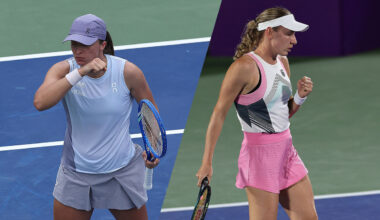 Iga Swiatek et Ekaterina Alexandrova vont s'affronter en finale du WTA 500 de Séoul. (Getty Images)