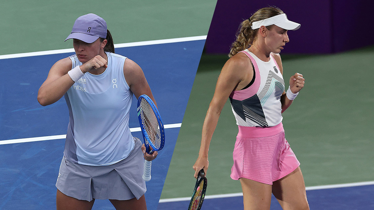 Iga Swiatek et Ekaterina Alexandrova vont s'affronter en finale du WTA 500 de Séoul. (Getty Images)