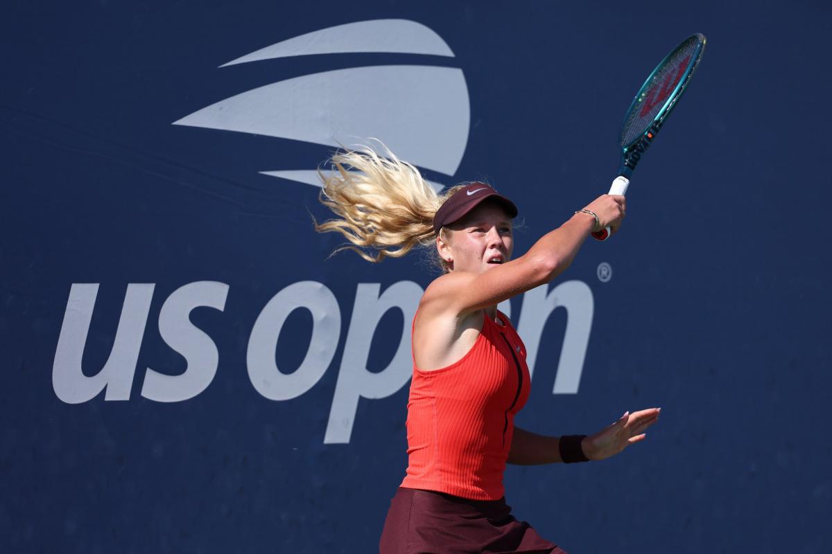La Française Ksenia Efremova stoppée net en quarts de finale de l'US Open juniors - L'Équipe