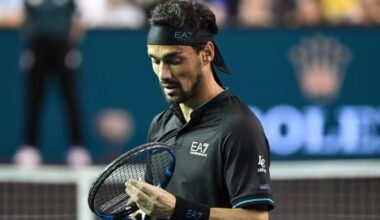 ATP > Fognini sur Nadal et Federer : "Même si j'en avais envie, je ne pouvais pas les envoyer balader. Après qu'ils soient venus me parler, je me suis dit : que dois-je faire maintenant ? J'étais un peu confus"