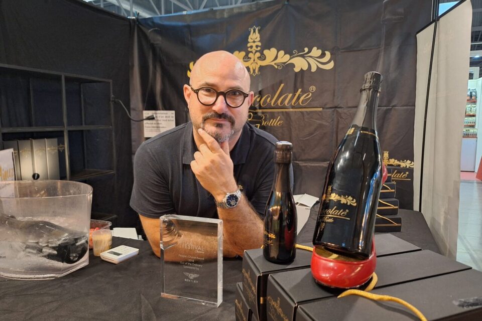 Chocolate in a bottle