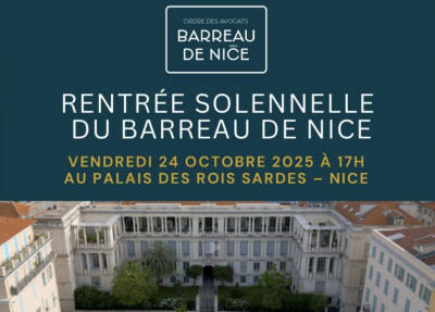 François Sureau invité d’honneur à la Rentrée Solennelle du Barreau de Nice