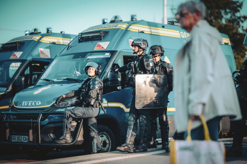 10 septembre, bloquons tout, Gendarmerie, camion, police