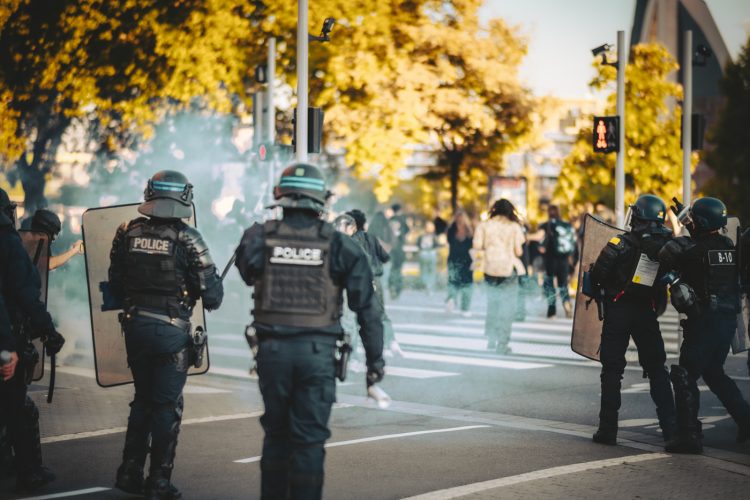 10 septembre, bloquons tout, Gendarmerie, lacrymogène, police, manifestants