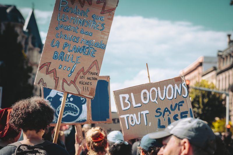10 septembre, bloquons tout, Foule, pancartes, manifestant