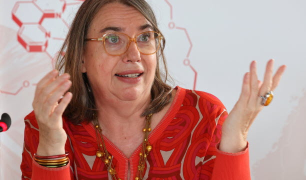 Frédérique Berrod, présidente de l’Université de Strasbourg, a annoncé que la politique d’exonération des droits différenciés restait inchangée en 2025-2026.   Photo Jean-Marc Loos