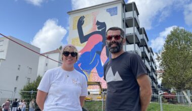 une nouvelle fresque pour raviver la mémoire ouvrière à Palente-Orchamps • macommune.info