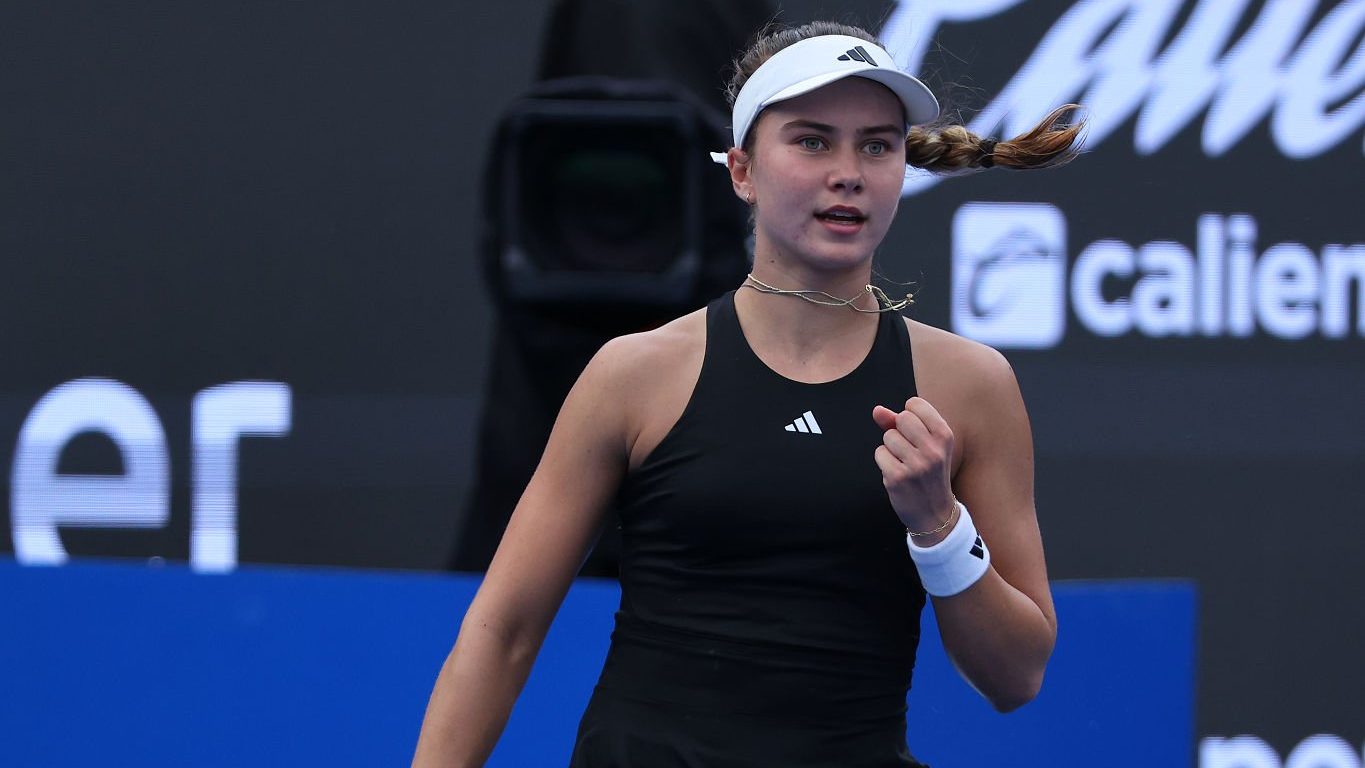 Iva Jovic a remporté le tournoi de Guadalajara. (Getty Images)