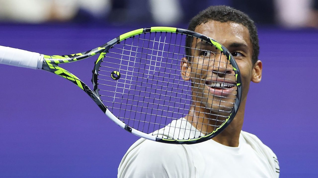 Félix Auger-Aliassime a retrouvé le sourire lors de cet US Open 2025. (Photo by Elsa/Getty Images)