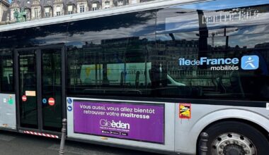 À Paris, la nouvelle campagne de pub de Gleeden, site de rencontres extra-conjugales, interpelle