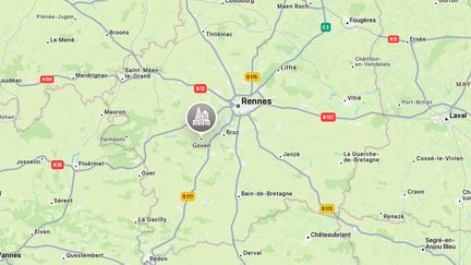 Les faits se sont déroulés à Goven, en Ile-et-Vilaine. (APPLE MAPS)