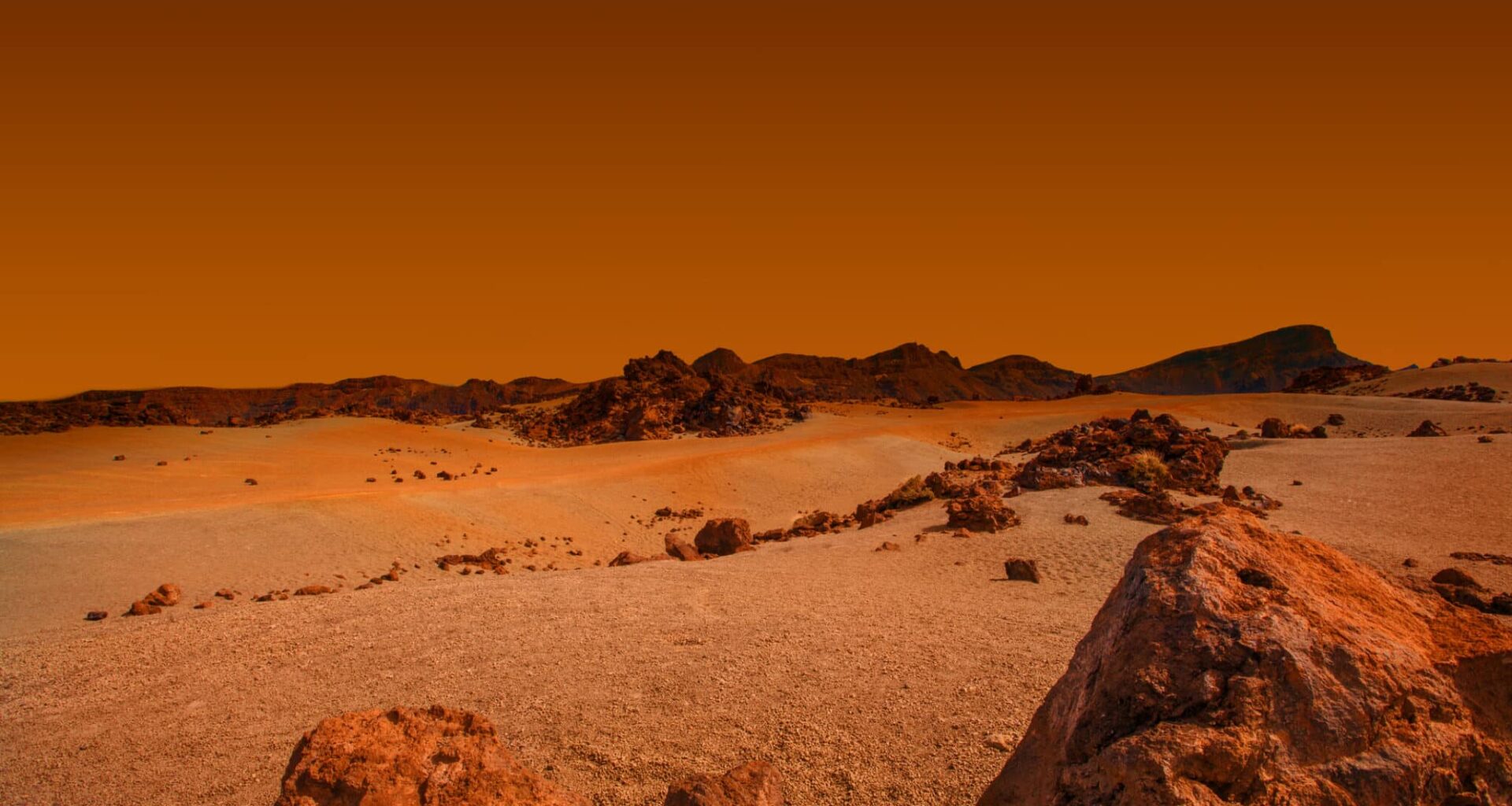 planète Mars sol