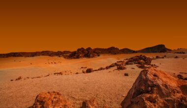 planète Mars sol
