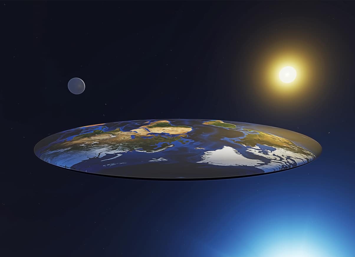Terre plate