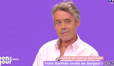 Yann Barthès dévoile pourquoi il a radicalement changé de look dans Quotidien