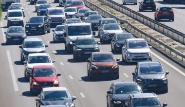 la circulation est complètement saturée aux entrées nord (A7 et A51) de Marseille