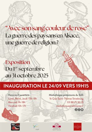 Illustration « Avec son sang couleur de rose ». La guerre des Paysans en Alsace, une guerre de religion ?