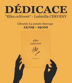 Illustration Dédicace "Elles cultivent" de Ludmilla Cerveny