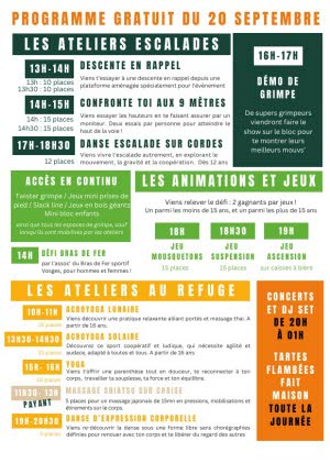 Illustration Portes ouvertes escalade