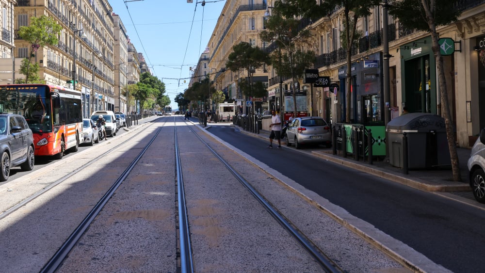 14 stations de tram non-desservies à Marseille en raison des manifestations dans la ville