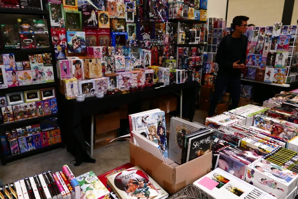 Les stands de la Japan Matsuri proposent une large sélection de goodies inspirés de la culture japonaise.