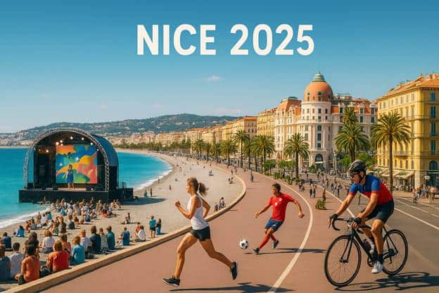 Nice 2025 : entre événements culturels et sportifs, une ville en pleine effervescence