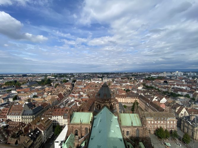 Strasbourg vue d’en haut