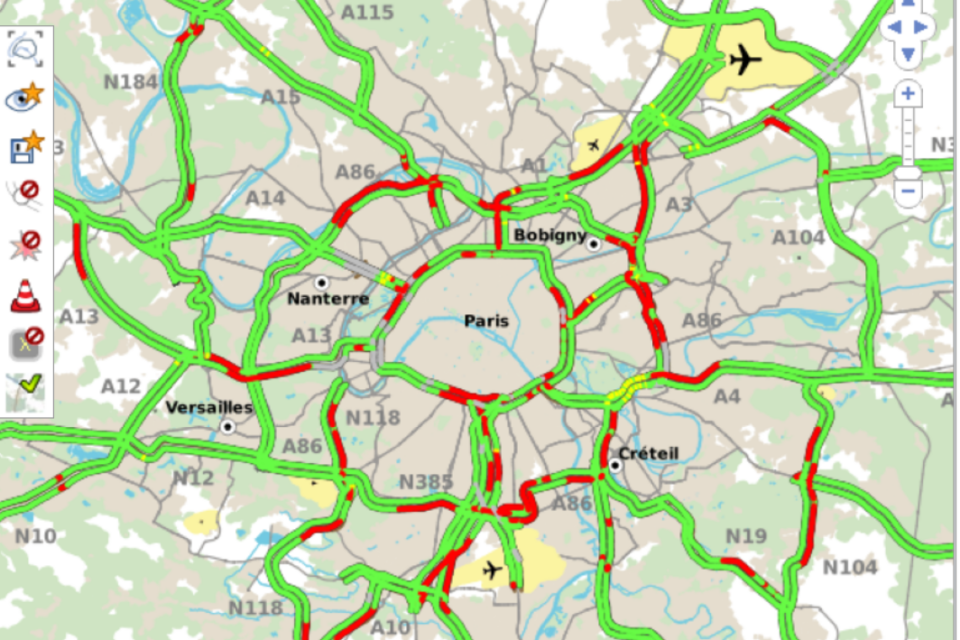 Les 180 kilomètres de ralentissements ont été dépassés ce dimanche après-midi