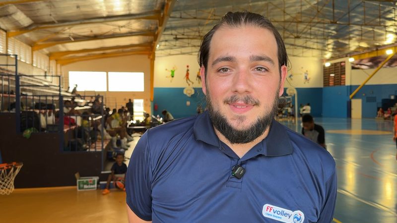 Baptiste Barberon, nouveau conseiller technique régional de la Ligue, présent depuis août.